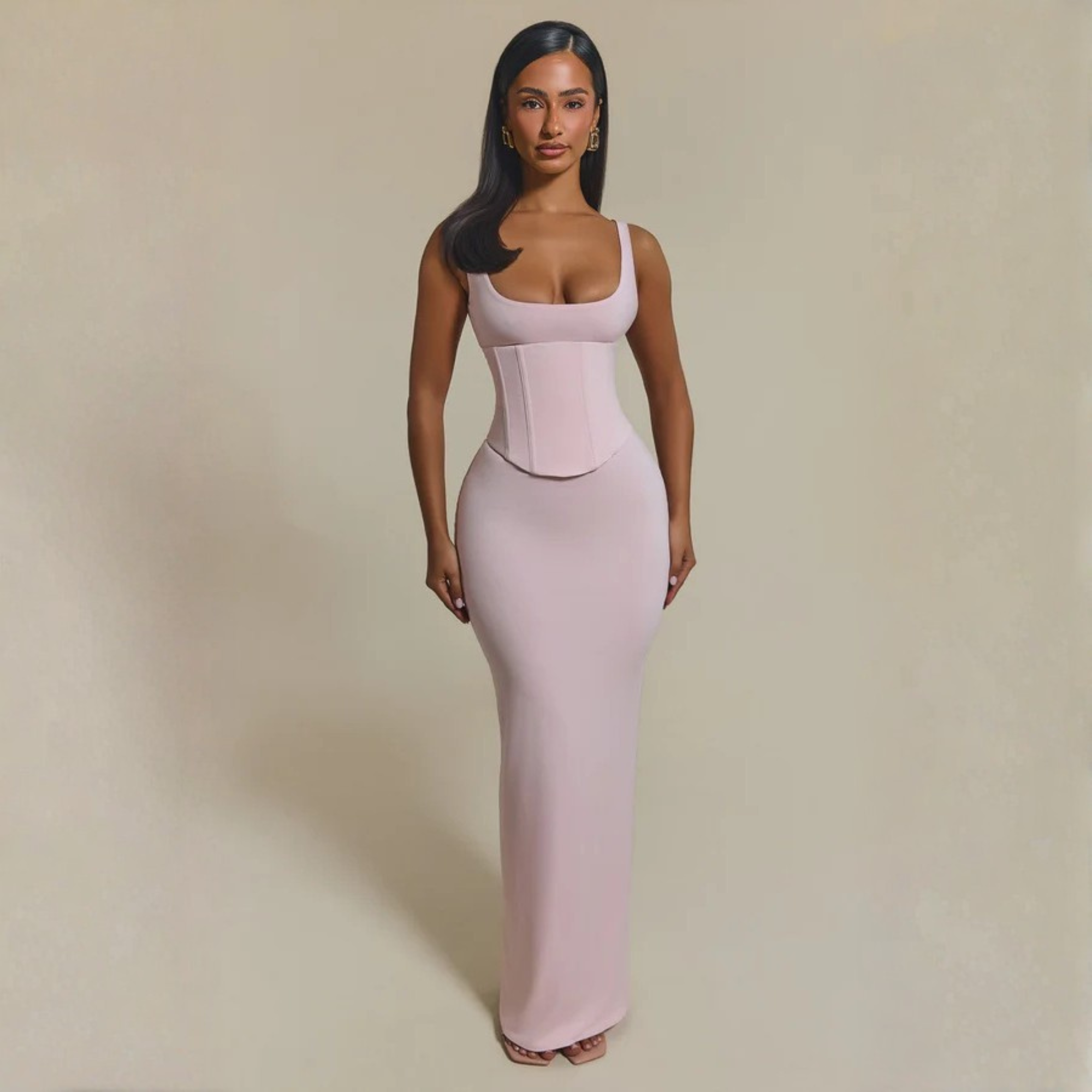 Corset Maxi Dress